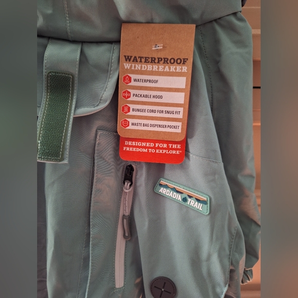 Arcadia Trail Waterproof Windbreaker Jacket For Dogs Size XL - Picture 5 of 10